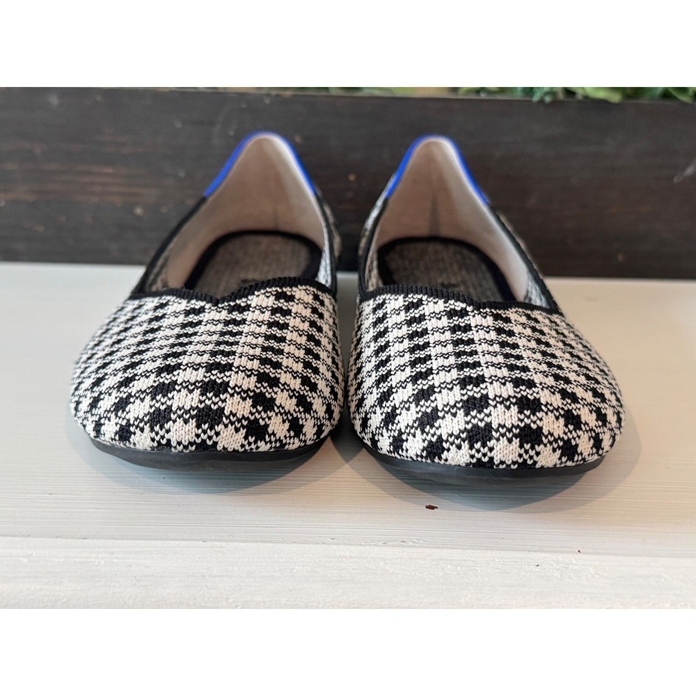 Rothy's Black and White Houndstooth Flats - Picture 7 of 7